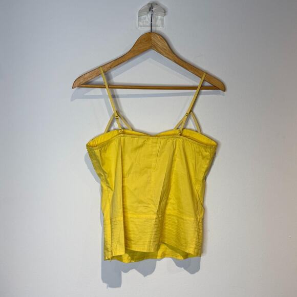 Yellow Beaded Corset Top S - Picture 4 of 7